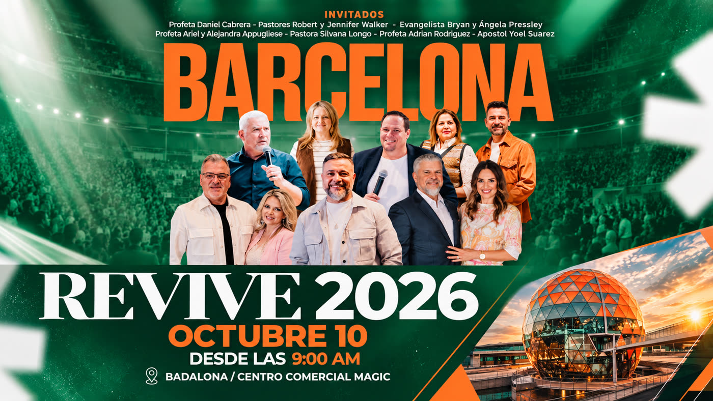 Cartel de Revive 2026 Barcelona