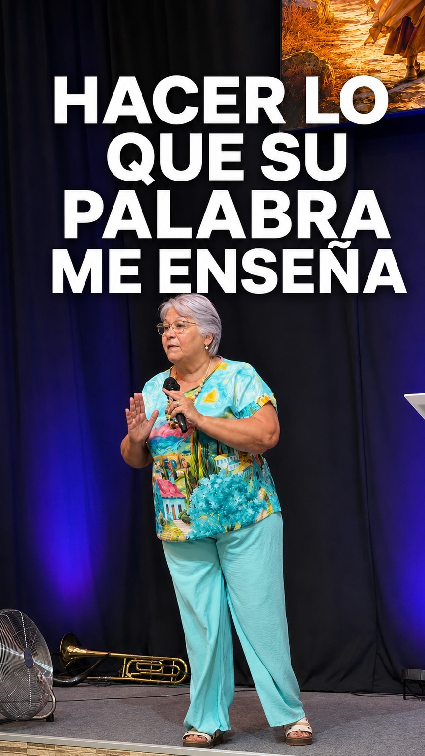 Fotograma del vídeo: Haz lo que enseña la Palabra